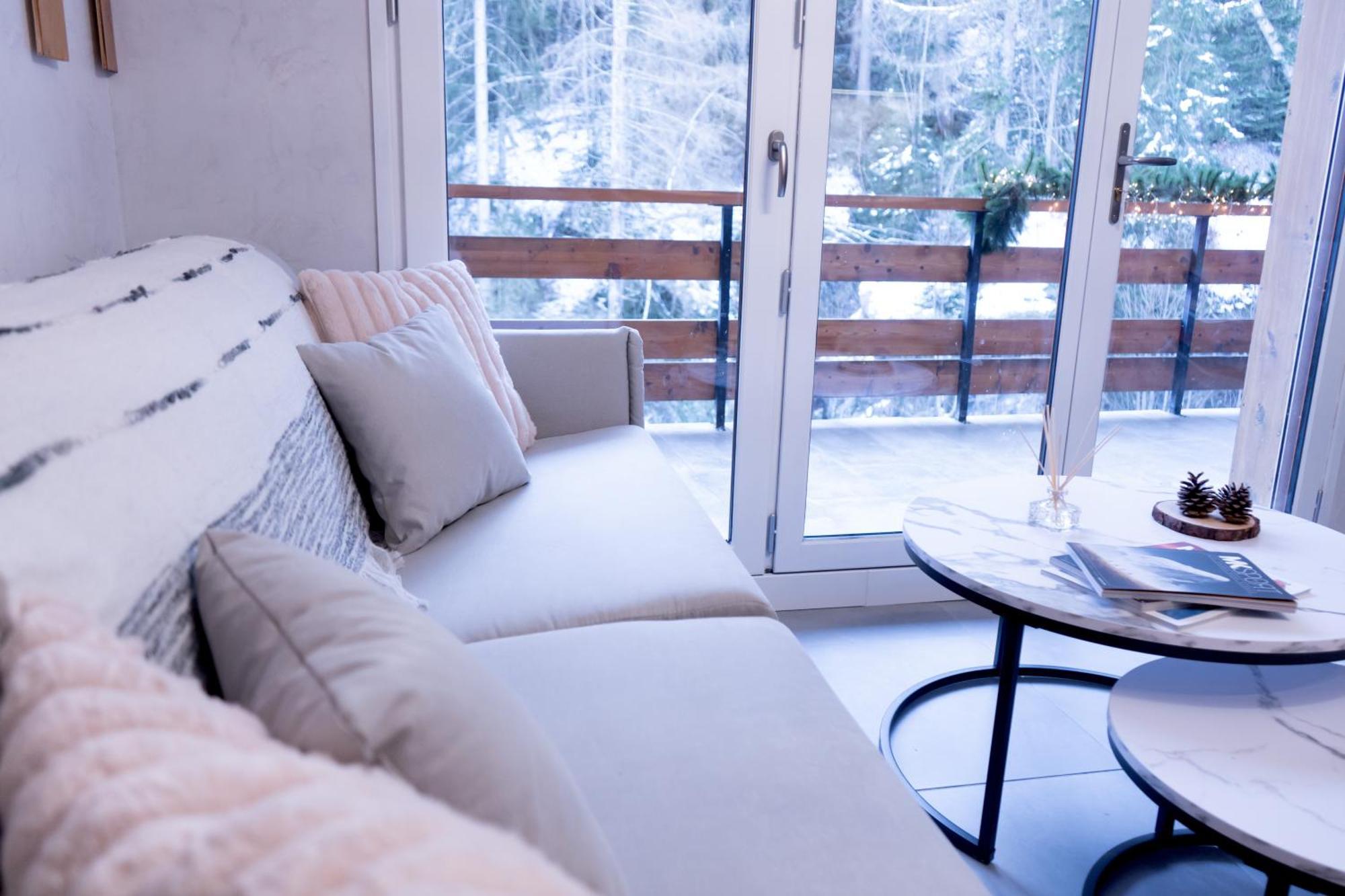 Studio Cabine Au Loup Blanc Avec Vue Mont Blanc Сен-Жерве-ле-Бен Екстериор снимка