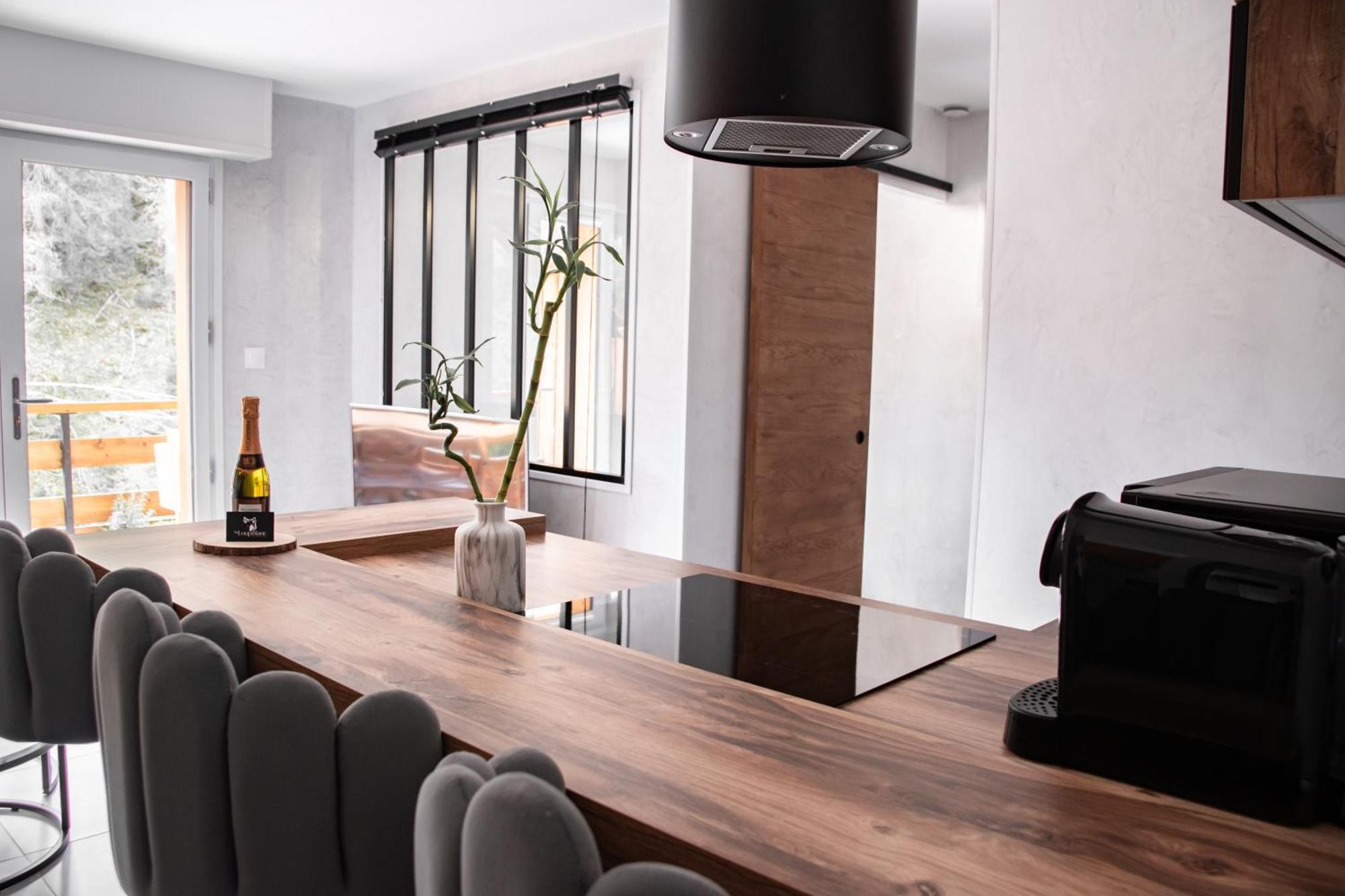 Studio Cabine Au Loup Blanc Avec Vue Mont Blanc Сен-Жерве-ле-Бен Екстериор снимка